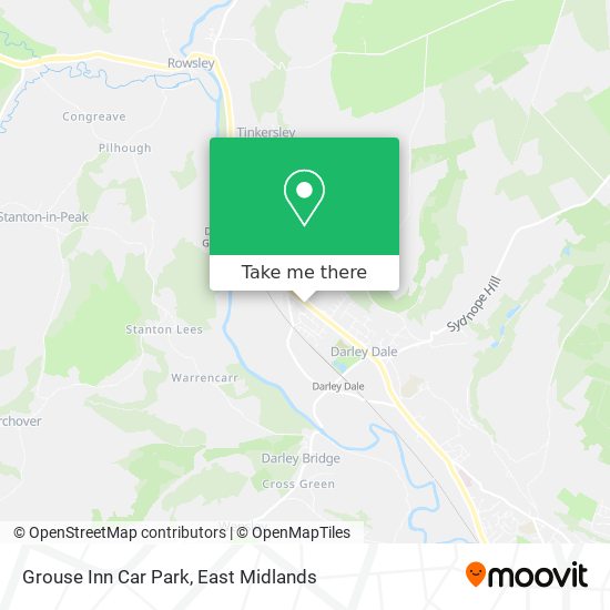 Grouse Inn Car Park map