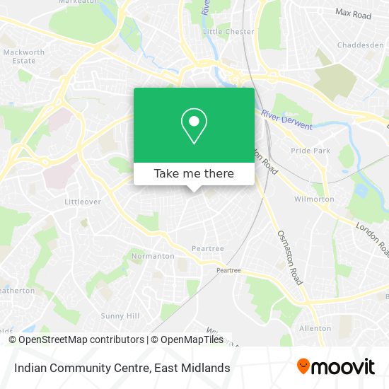 Indian Community Centre map