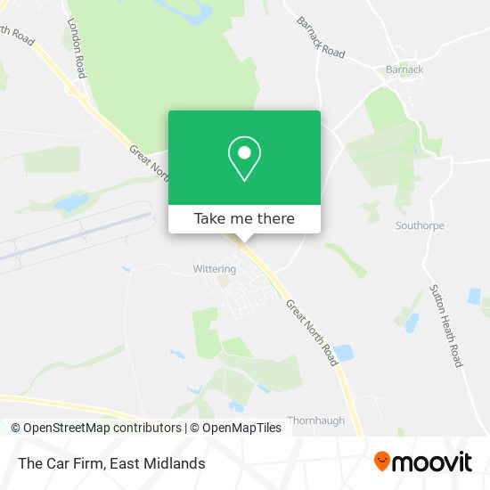 The Car Firm map