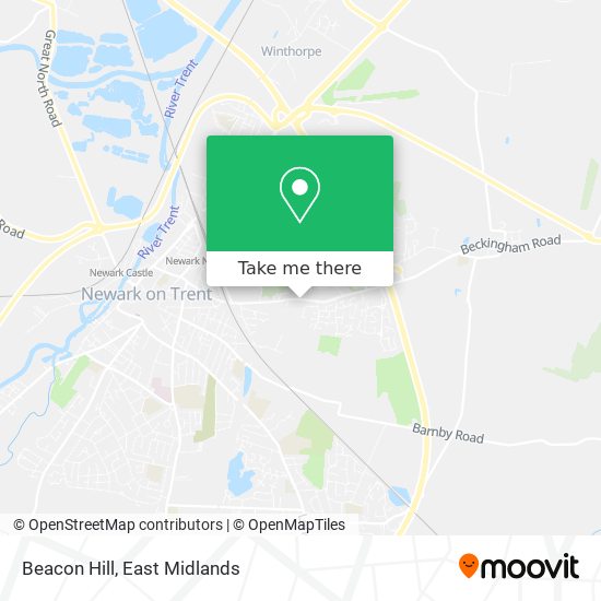 Beacon Hill map
