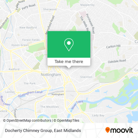 Docherty Chimney Group map