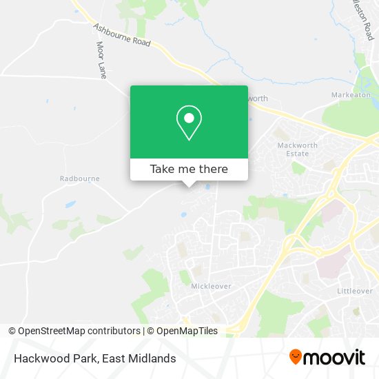 Hackwood Park map