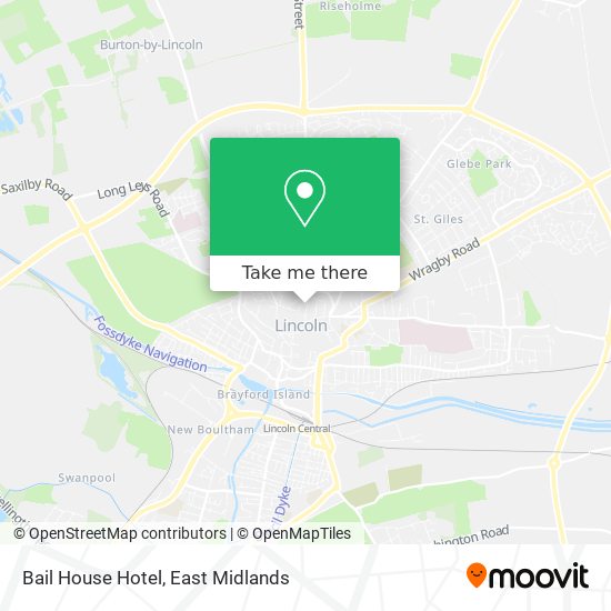 Bail House Hotel map