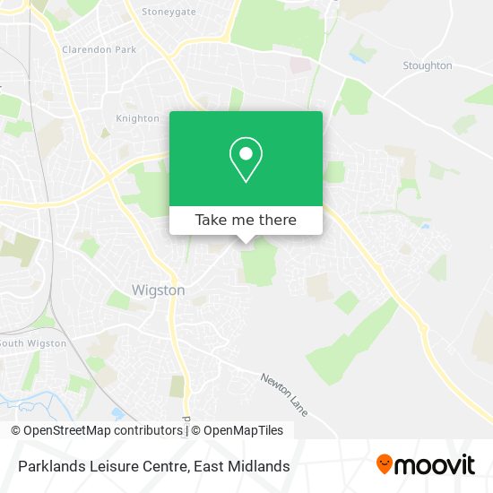 Parklands Leisure Centre map