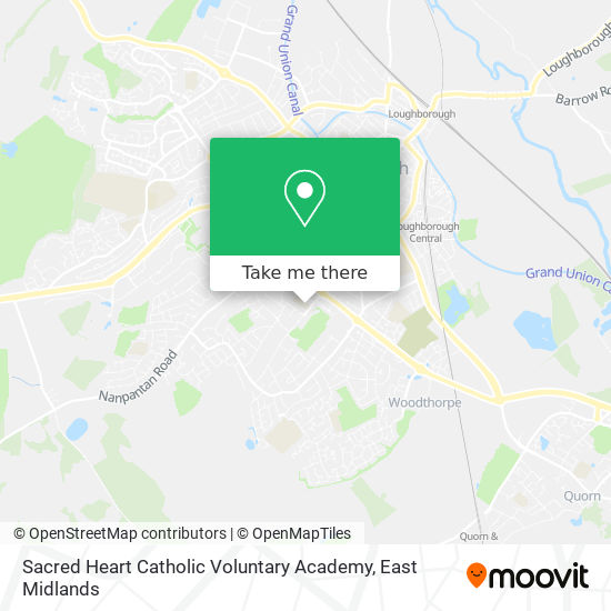 Sacred Heart Catholic Voluntary Academy map