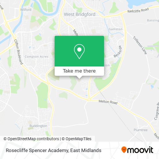 Rosecliffe Spencer Academy map