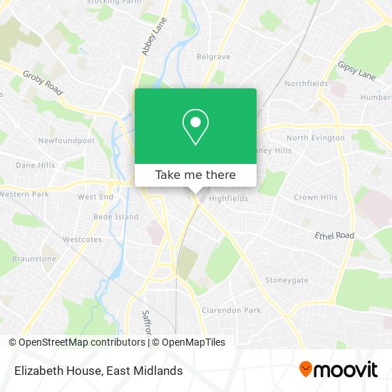 Elizabeth House map