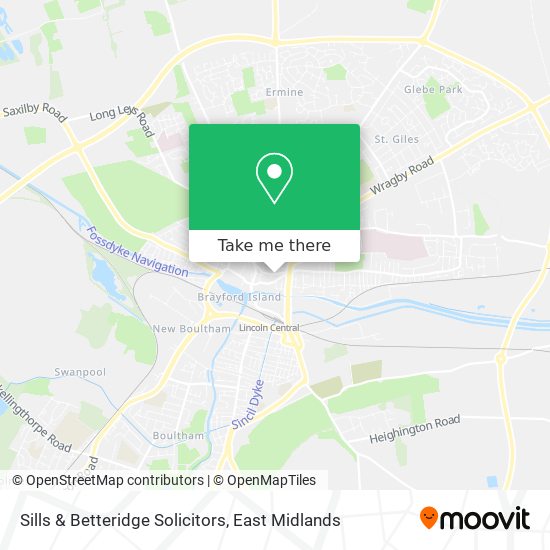 Sills & Betteridge Solicitors map