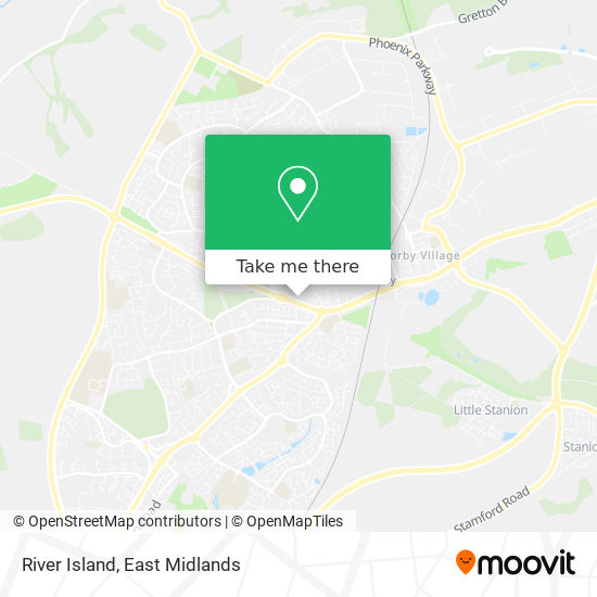 River Island map