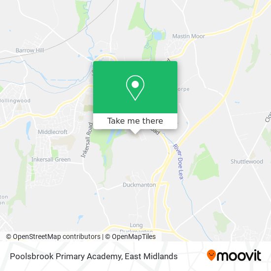 Poolsbrook Primary Academy map
