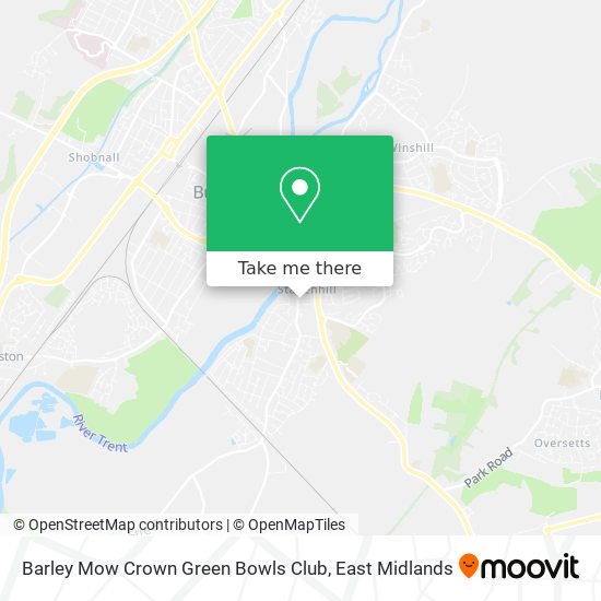 Barley Mow Crown Green Bowls Club map