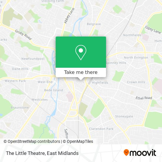 The Little Theatre map