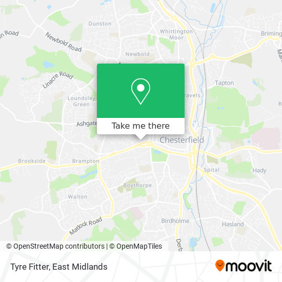 Tyre Fitter map