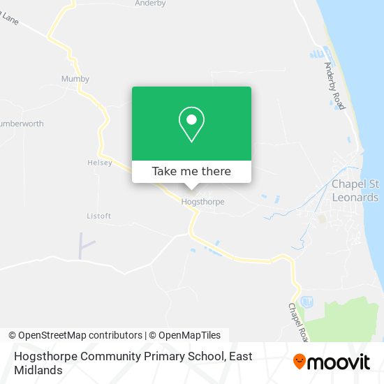 Hogsthorpe Community Primary School map