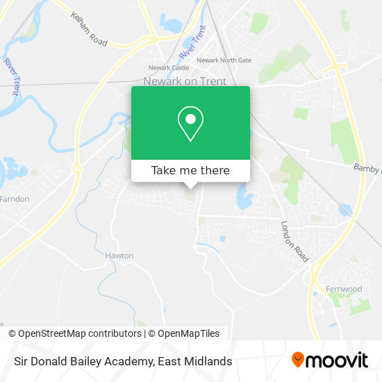 Sir Donald Bailey Academy map