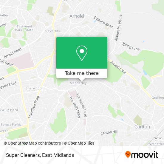 Super Cleaners map