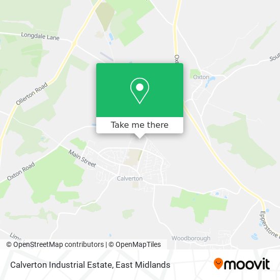Calverton Industrial Estate map