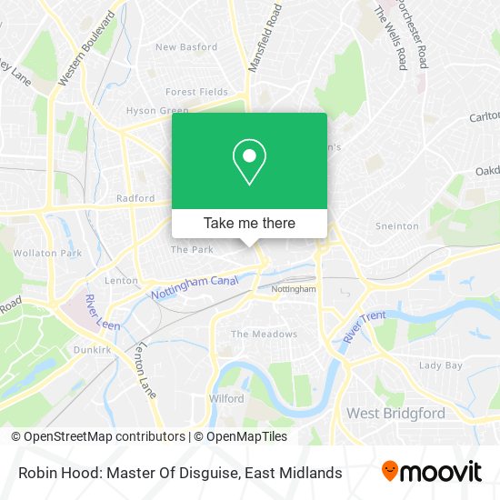 Robin Hood: Master Of Disguise map
