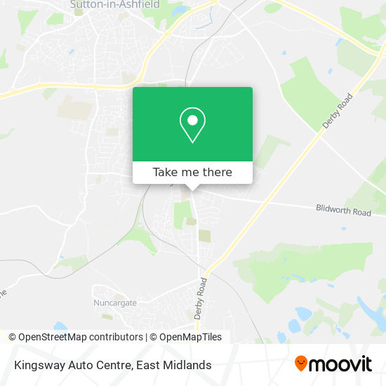 Kingsway Auto Centre map