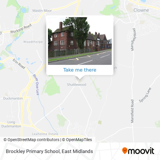 Brockley Primary School map