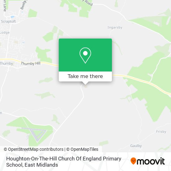 Houghton-On-The-Hill Church Of England Primary School map