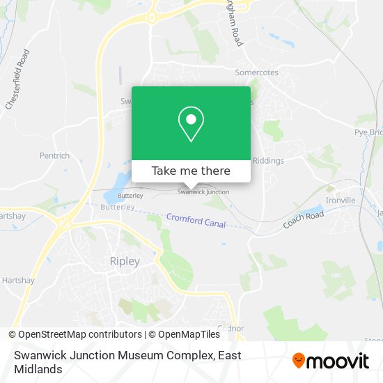 Swanwick Junction Museum Complex map