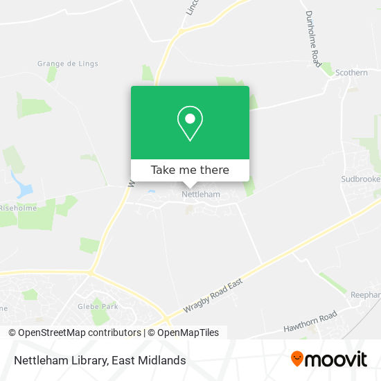Nettleham Library map
