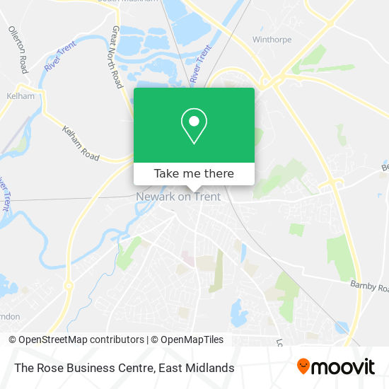 The Rose Business Centre map