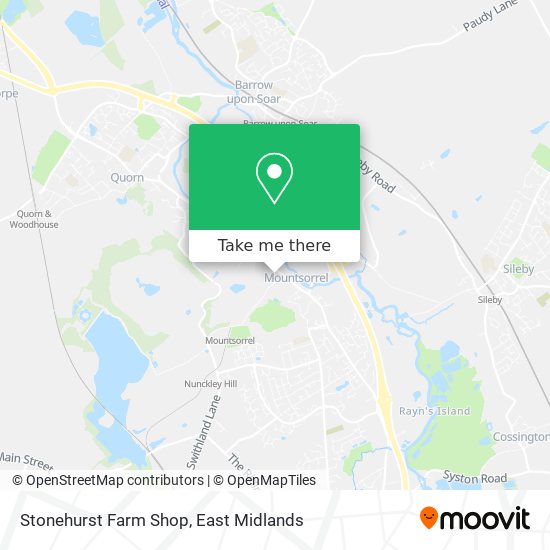 Stonehurst Farm Shop map