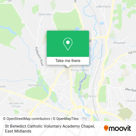 St Benedict Catholic Voluntary Academy Chapel map