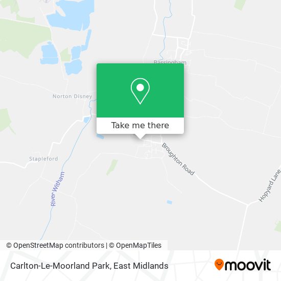 Carlton-Le-Moorland Park map