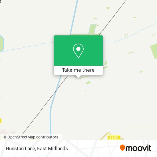 Hunstan Lane map
