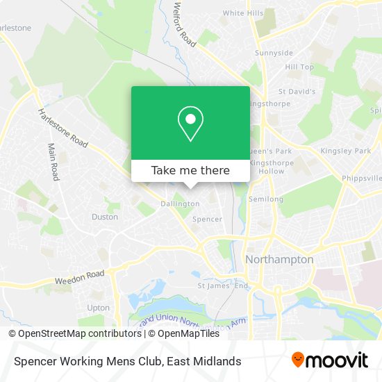 Spencer Working Mens Club map