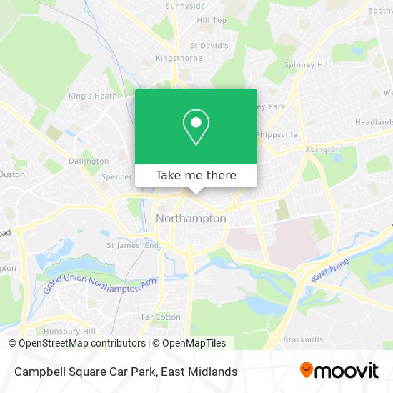 Campbell Square Car Park map