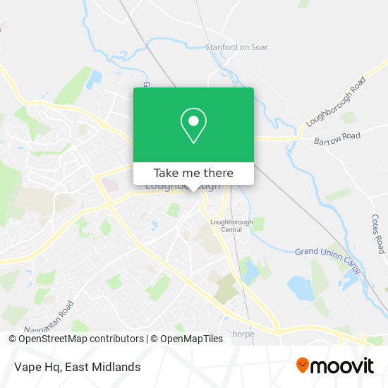 Vape Hq map