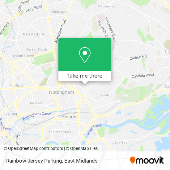 Rainbow Jersey Parking map