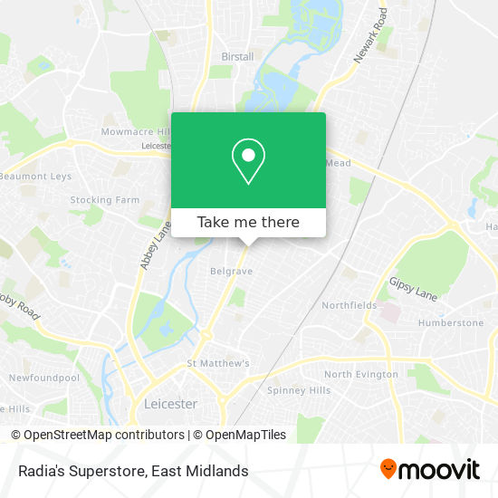 Radia's Superstore map