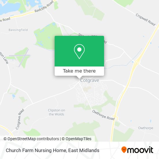 Church Farm Nursing Home map