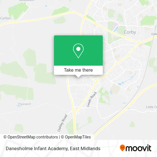 Danesholme Infant Academy map
