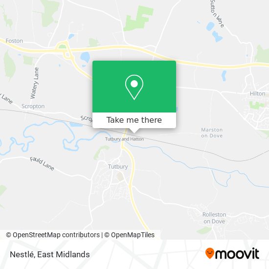 Nestlé map