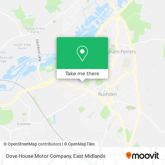 Dove House Motor Company map