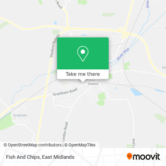 Fish And Chips map