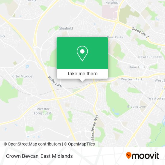 Crown Bevcan map
