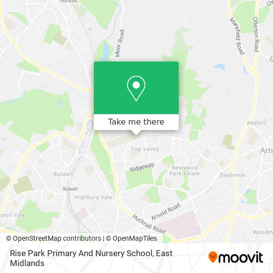 Rise Park Primary And Nursery School map
