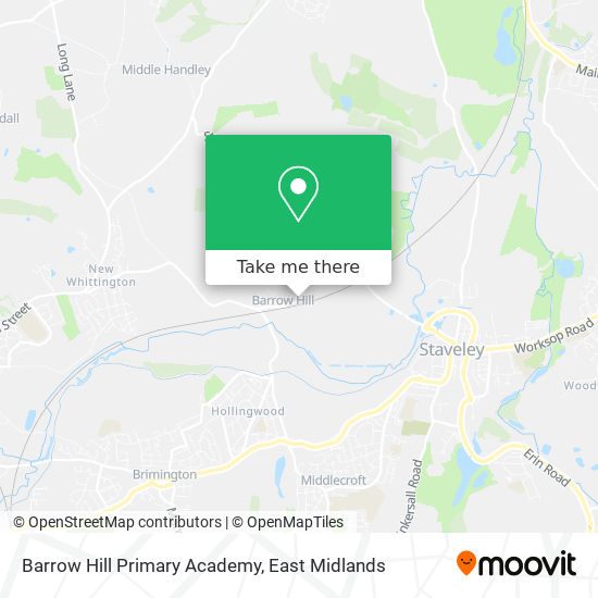 Barrow Hill Primary Academy map