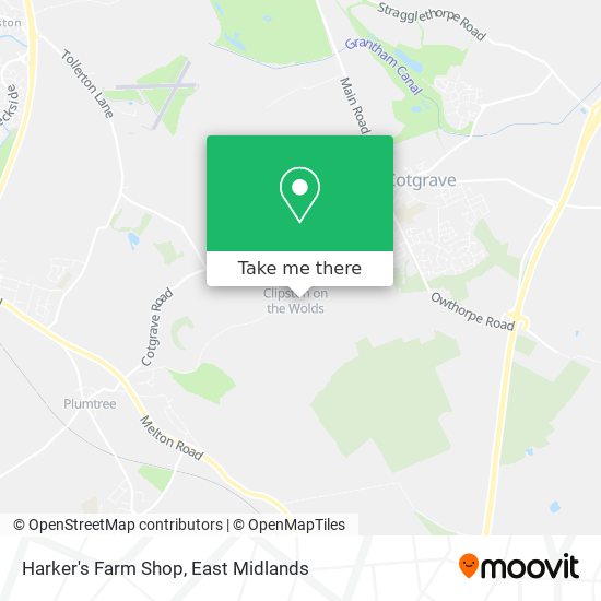 Harker's Farm Shop map