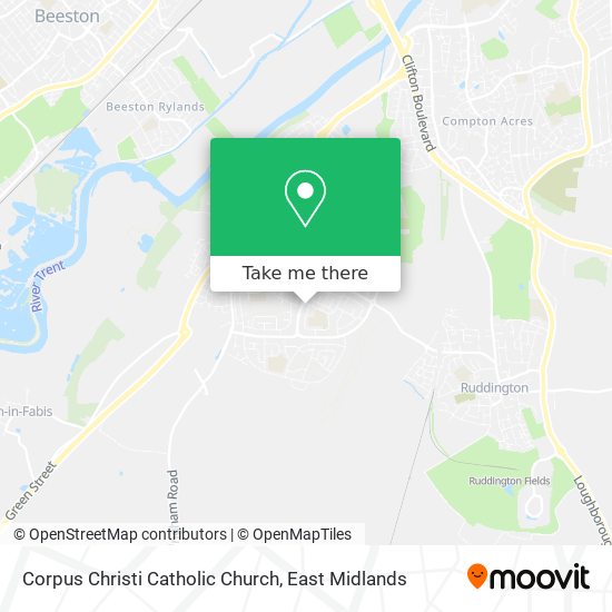 Corpus Christi Catholic Church map