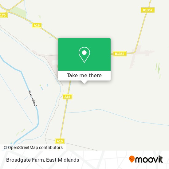 Broadgate Farm map