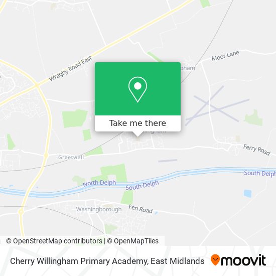 Cherry Willingham Primary Academy map