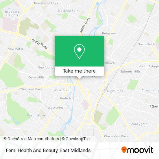 Femi Health And Beauty map